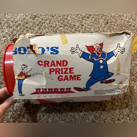 RARE Vintage Bozo The Clown Grand Prize Game! - Picture 2 of 7